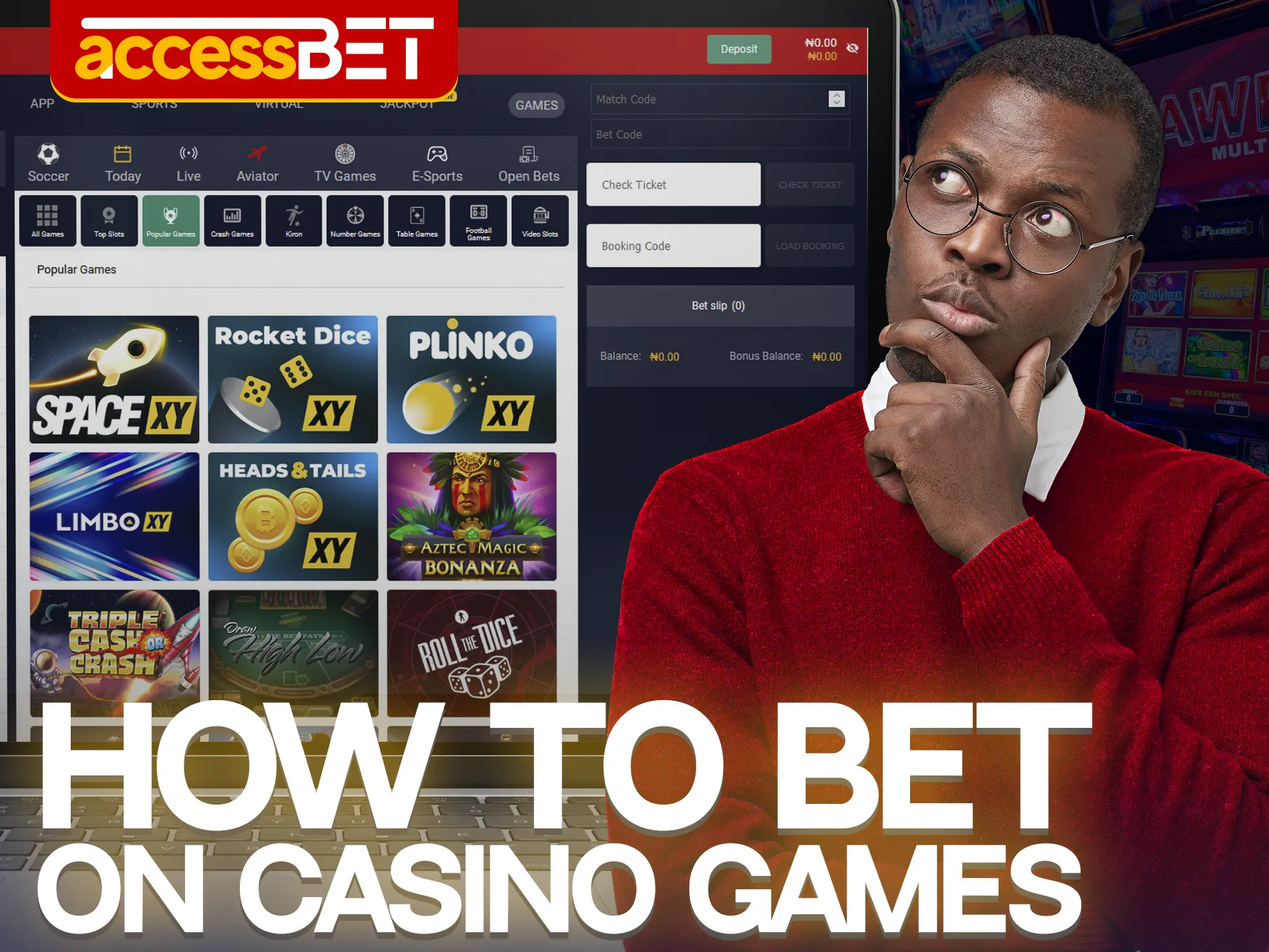 Find out playing process with our Accessbet guide for Nigerian users.