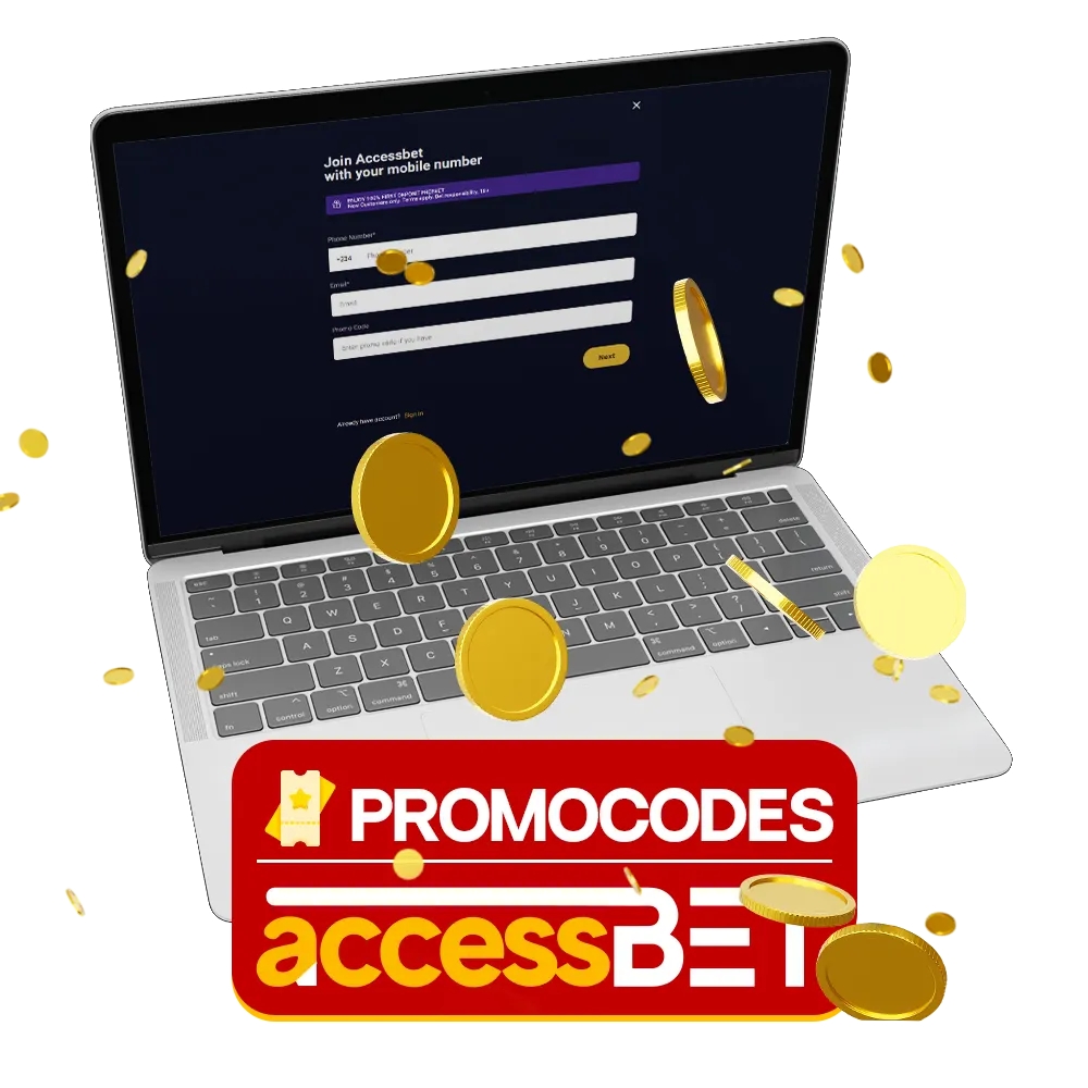 AccessBet offers Nigerian users unique promo codes which are a great way to get extra bonuses.