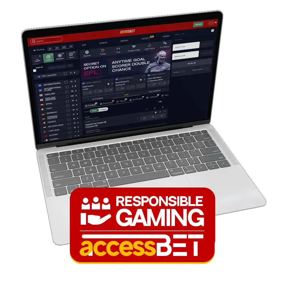 Be attentive when betting at AccessBet and don't forget to take a rest break.