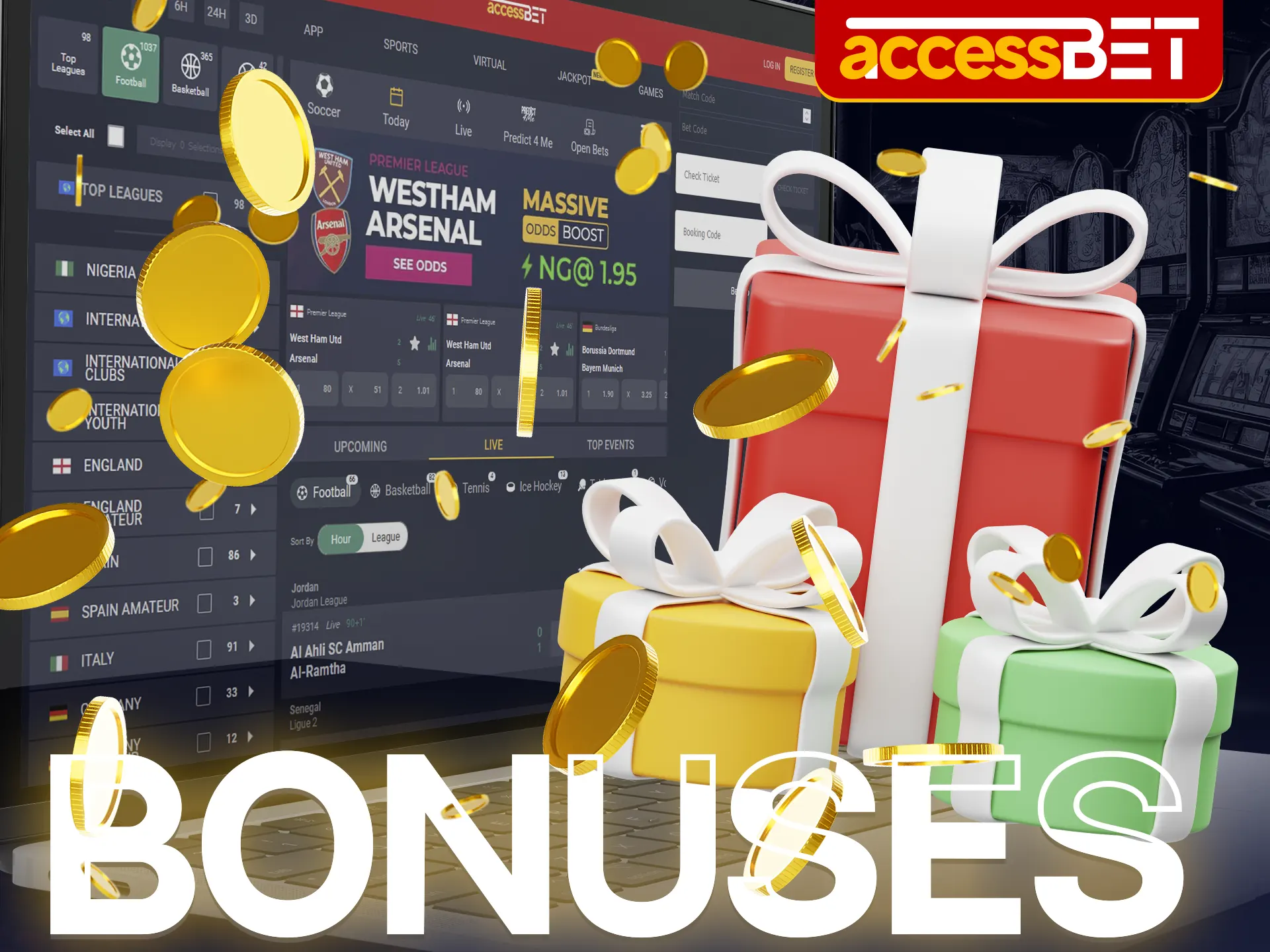 Don't miss the opportunity to get Accessbet bonus and use it in crash games.