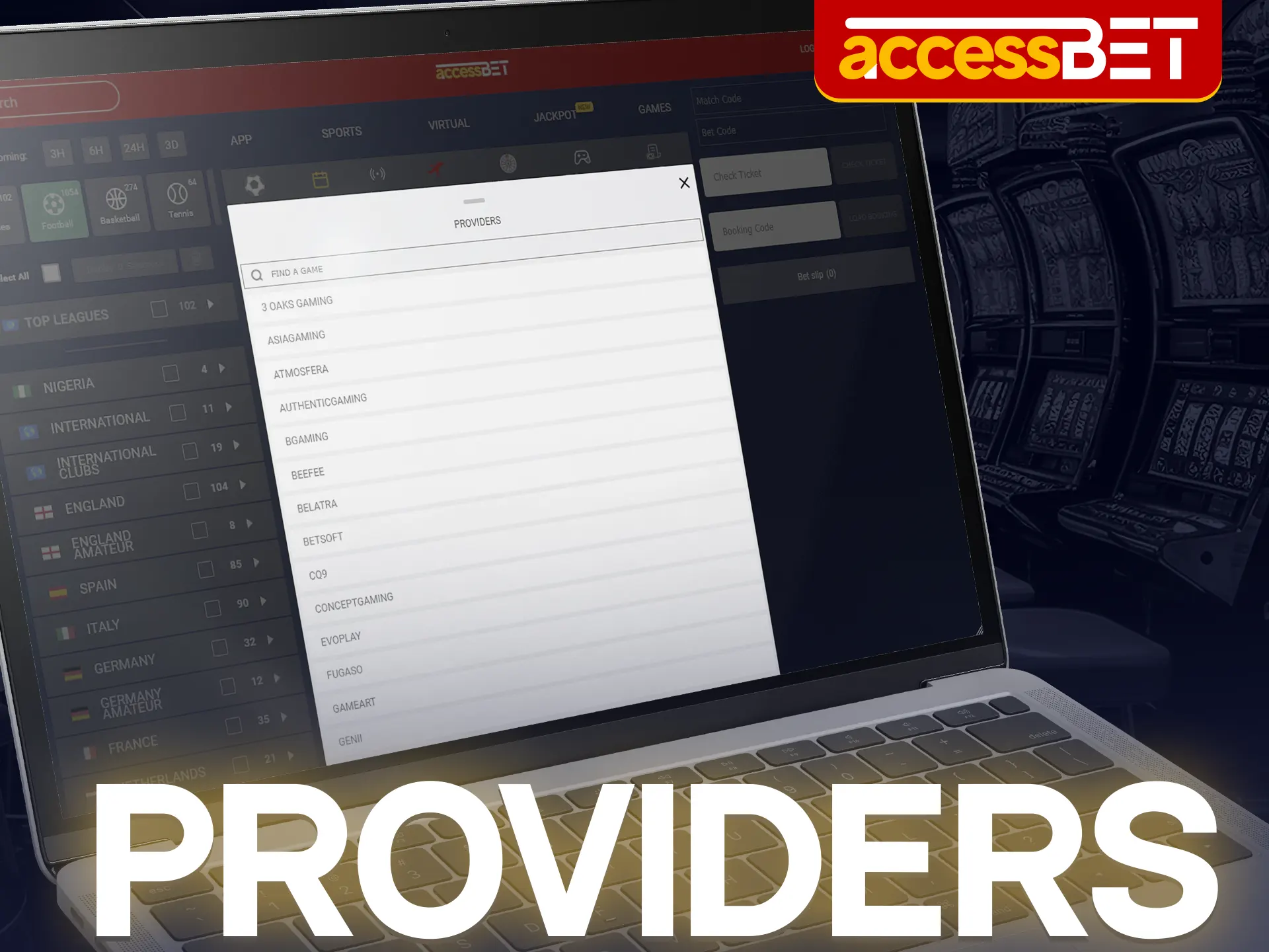 Number Games from popular providers are available to play at Accessbet.