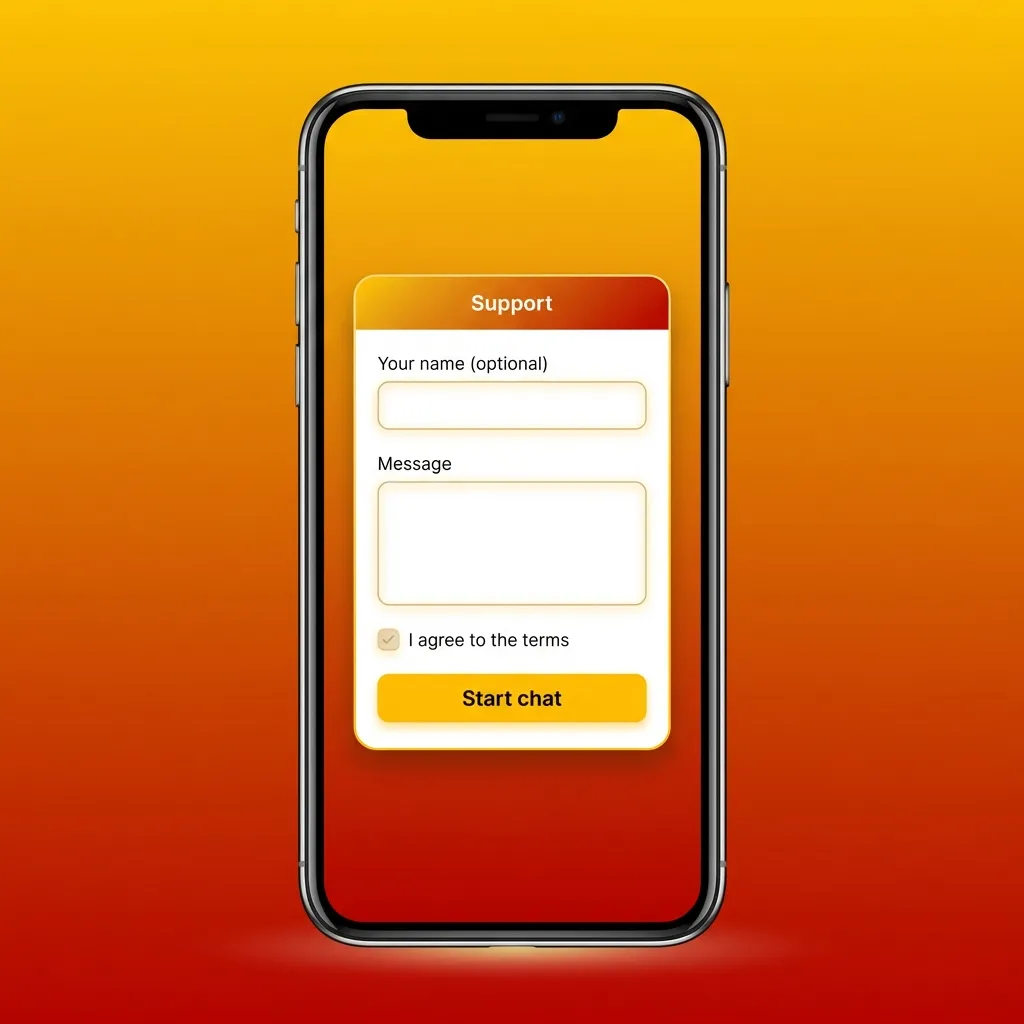 Access Bet customer support options including 24/7 live chat, email, and FAQ section for betting assistance.