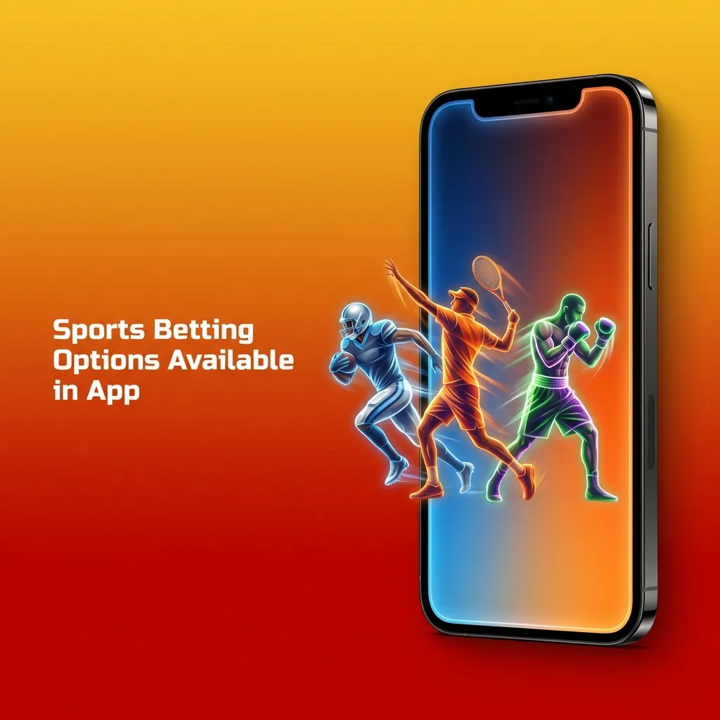 Sports betting interface showing football, basketball, tennis, cricket, and other sports options available in Access Bet app