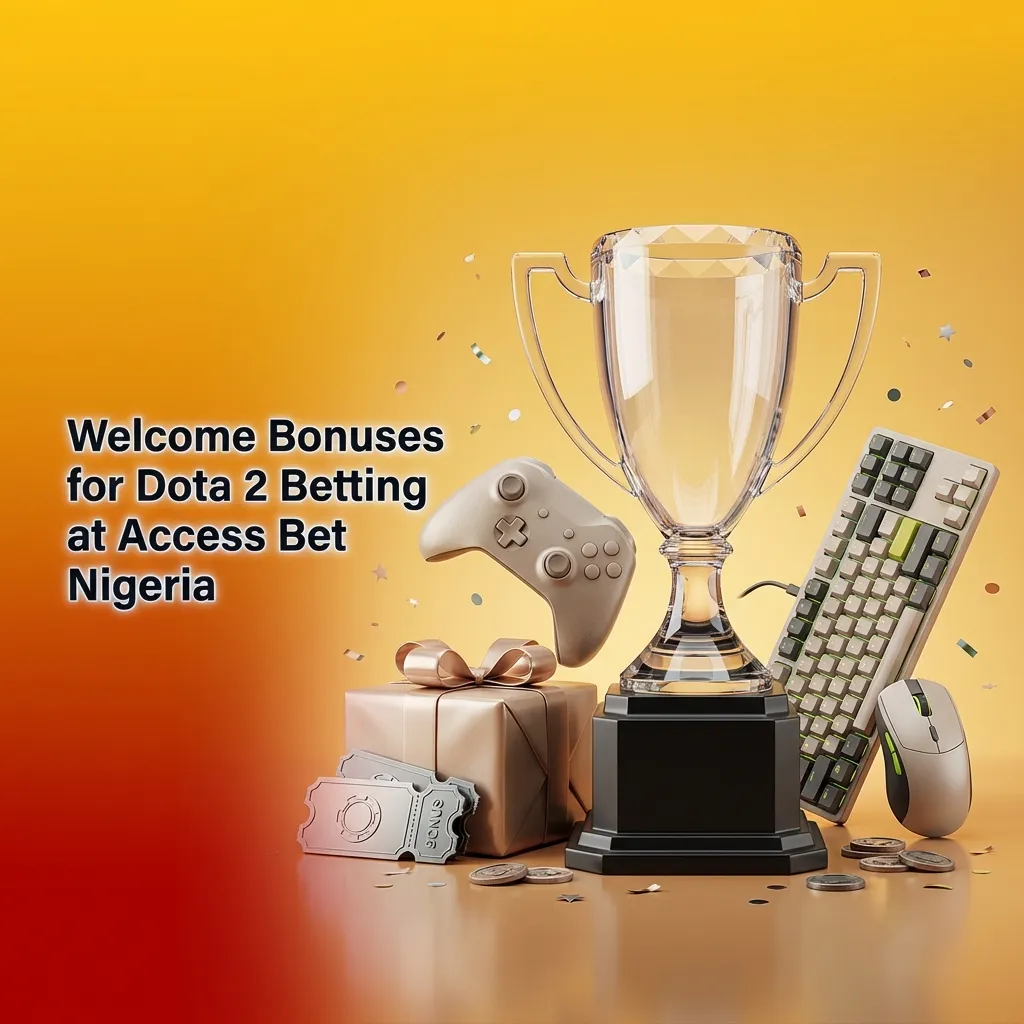 Access Bet Nigeria welcome bonus: 300% up to NGN 10,000 for new players on Dota 2 betting with registration steps.